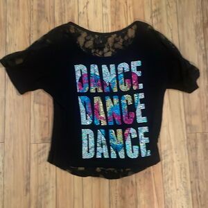 Lace & Sequin Dance x3 Tshirt